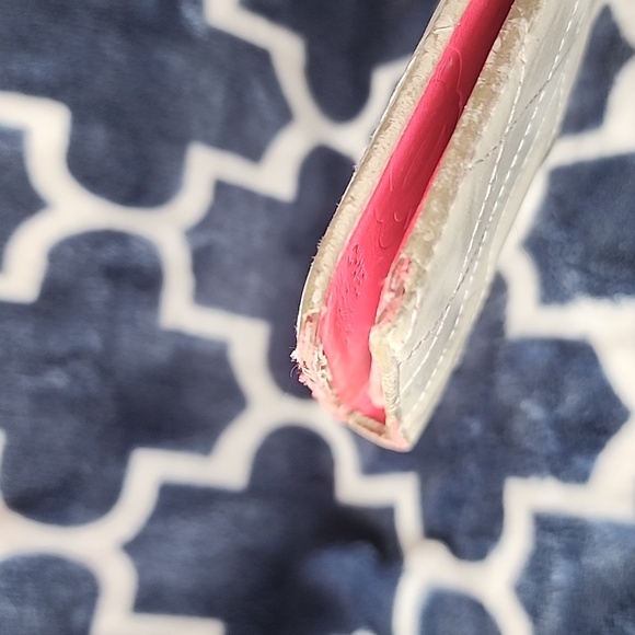 Chanel White Black Hot Pink Cambon Long Bifold Wallet - Picture 6 of 6